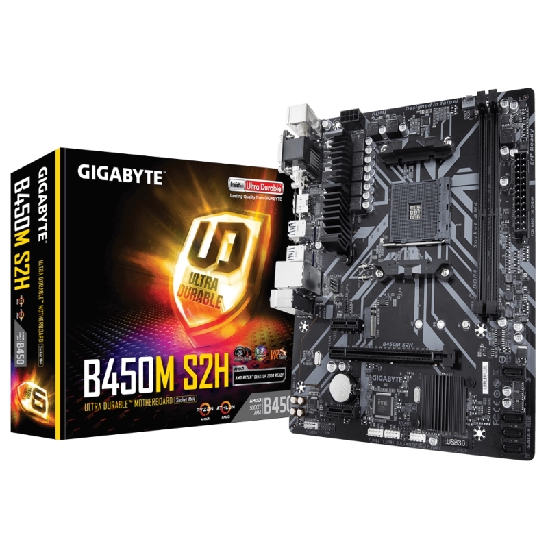 Gigabyte B450M S2H Socket AM4 - Placa Base