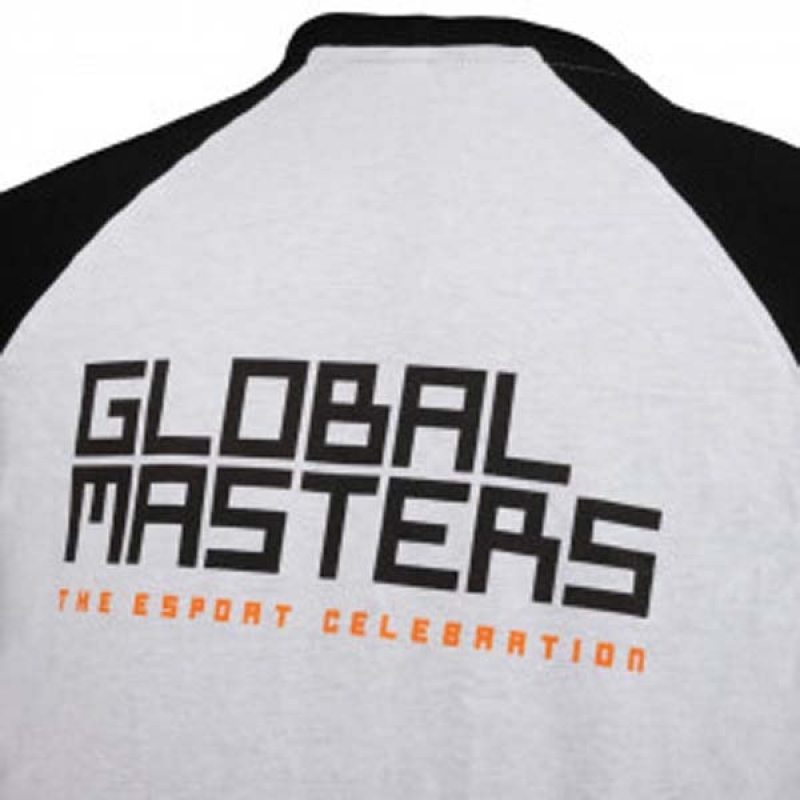 Global Masters GM Logo Talla L Blanco - Camiseta