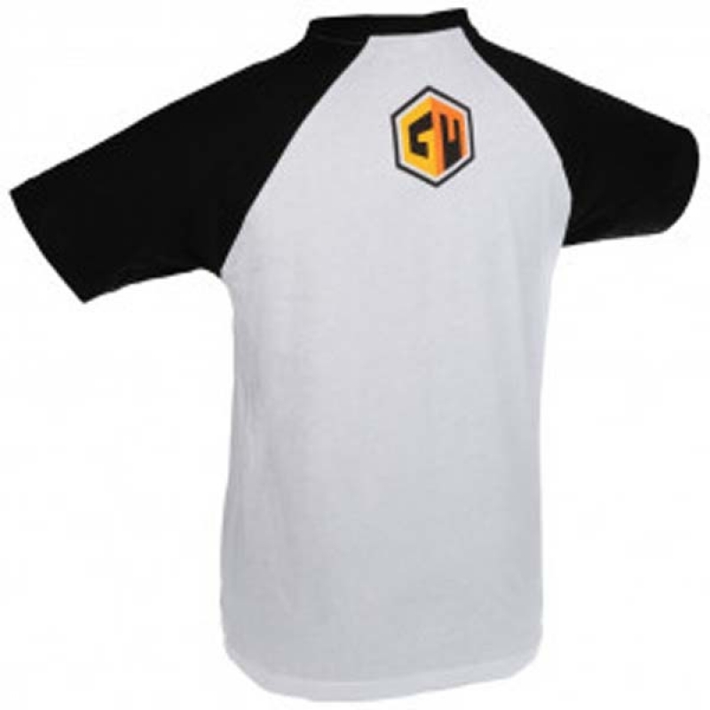Global Masters T-Shirt GM Text Talla L Blanco - Camiseta