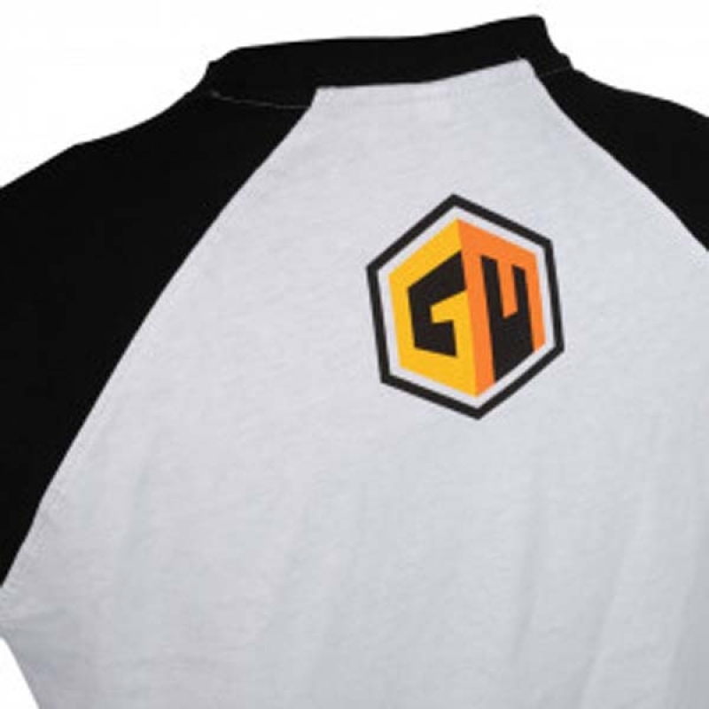 Global Masters T-Shirt GM Text Talla M Blanco - Camiseta