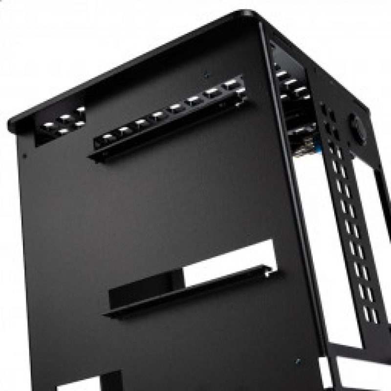 HG-Computers Osmi 3.1 Aluminium Negro - Caja/Torre