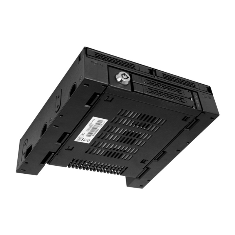 Accesorios Gaming IcyDock ExpressCage MB322SP-B 2x2.5 pulgadasSAS / SATA HDD / SSD 2.5 pulgadas- Rack