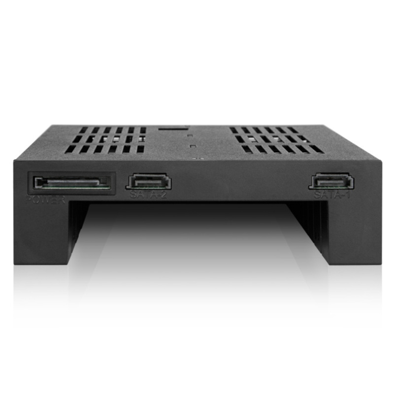 Accesorios Gaming IcyDock ExpressCage MB322SP-B 2x2.5 pulgadasSAS / SATA HDD / SSD 2.5 pulgadas- Rack