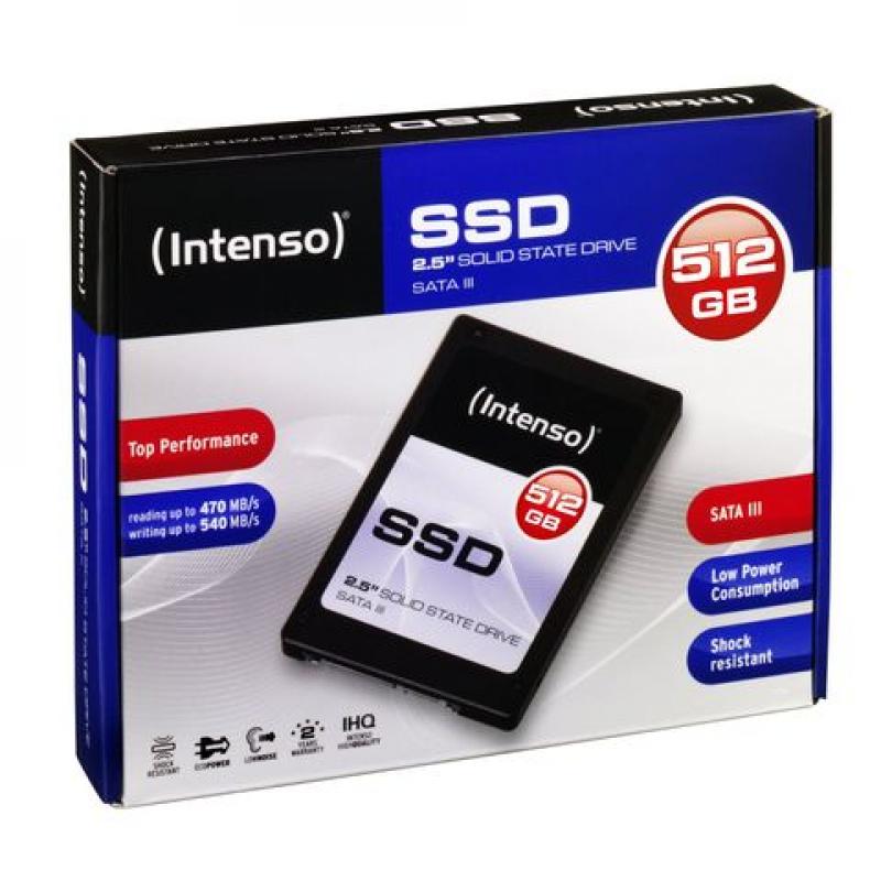 Disco Duro SSD Intenso Top 512GB SATA3