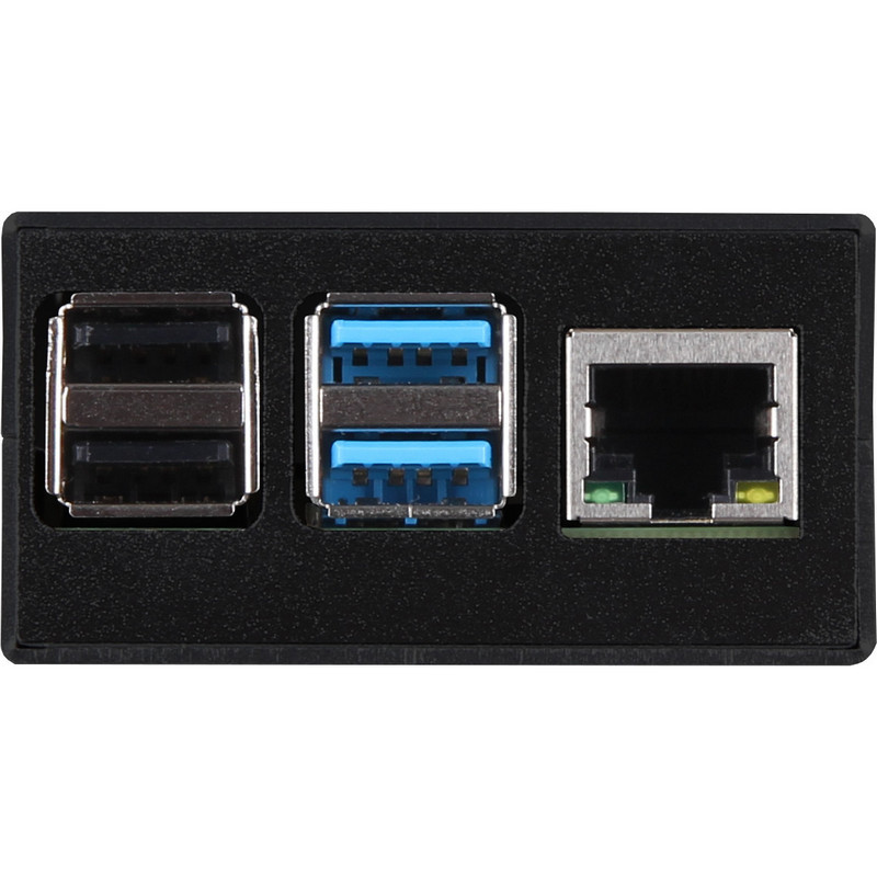 Joy-It Raspberry Pi 4B 01B Aluminio Negro - Carcasa