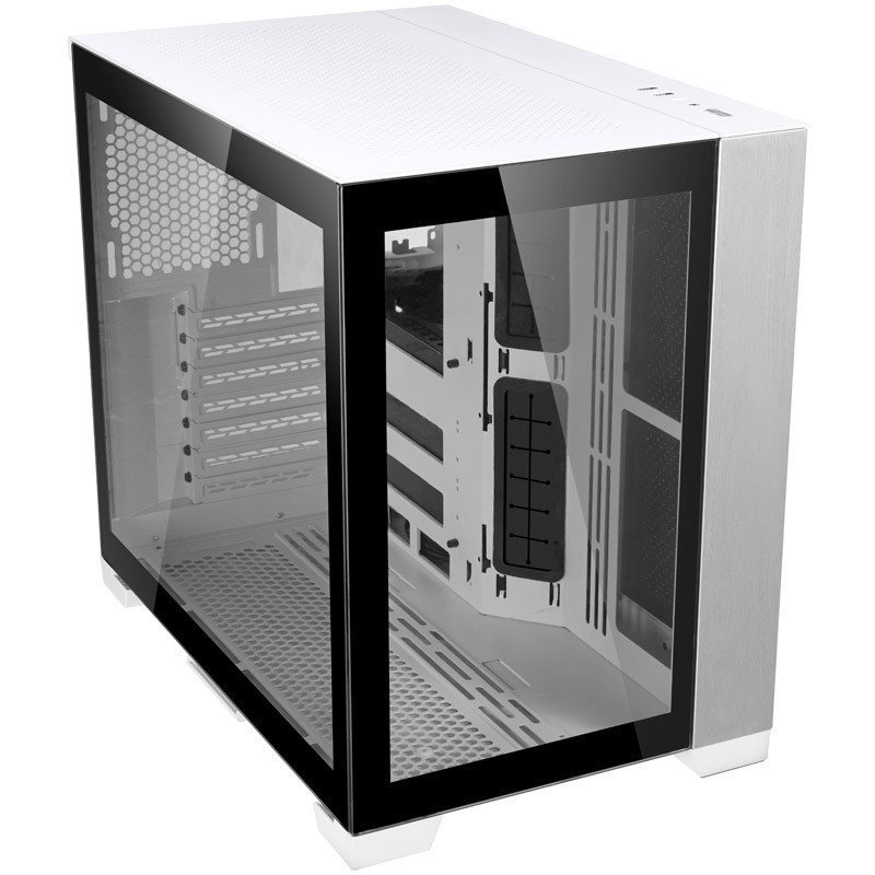 Caja/Torre  Lian Li O11 Dynamic Mini X Blanco Cristal Templado