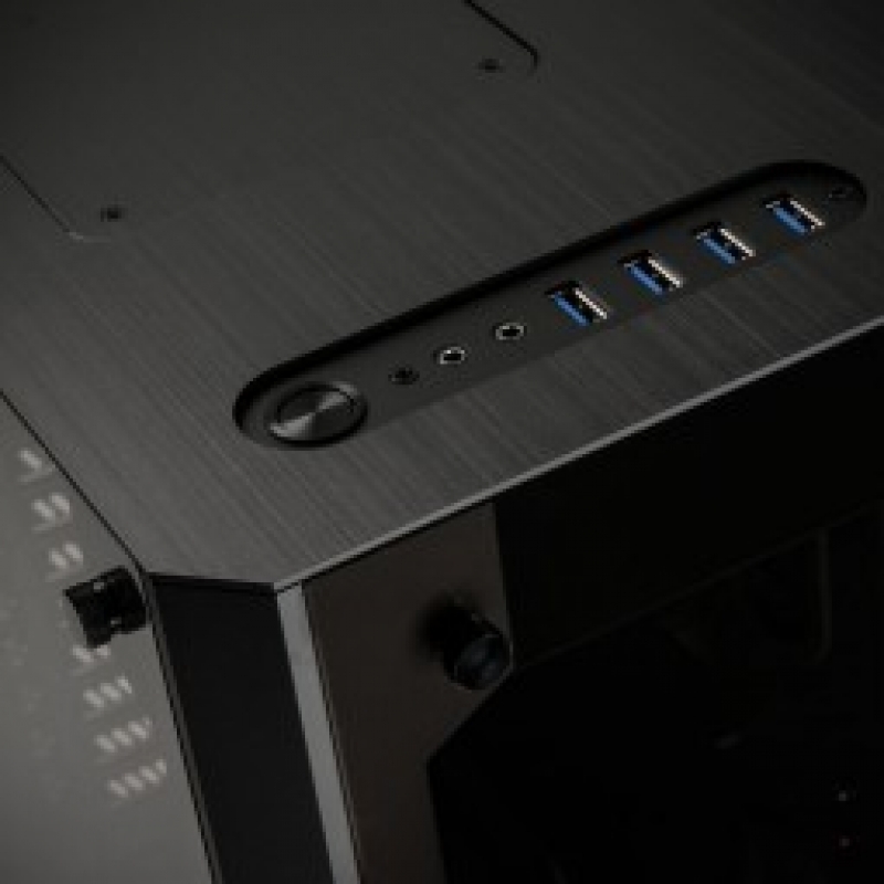 Lian Li PC-O8SWX Negro - Caja/Torre