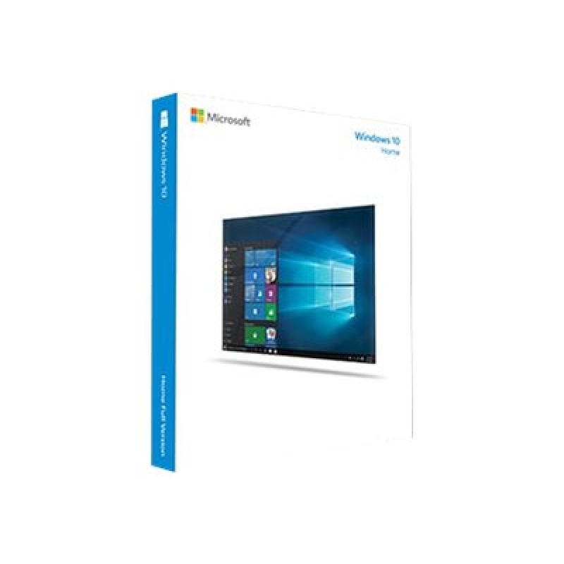 Microsoft Windows 10 Home 64 Bits DSP DVD OEM - Software