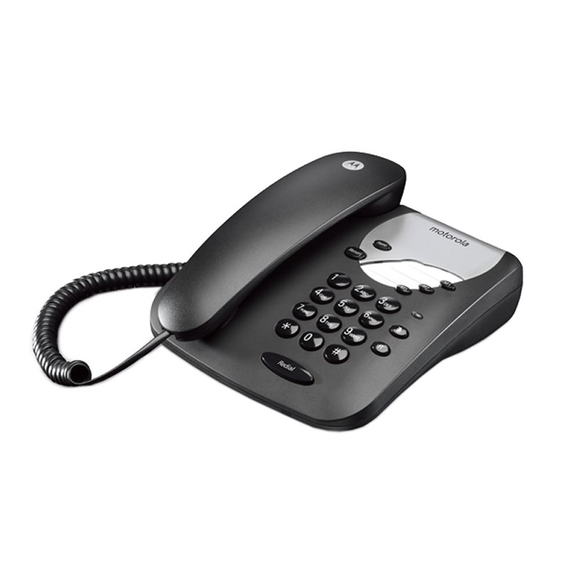 Teléfono Fijo Motorola CT1 3M Negro