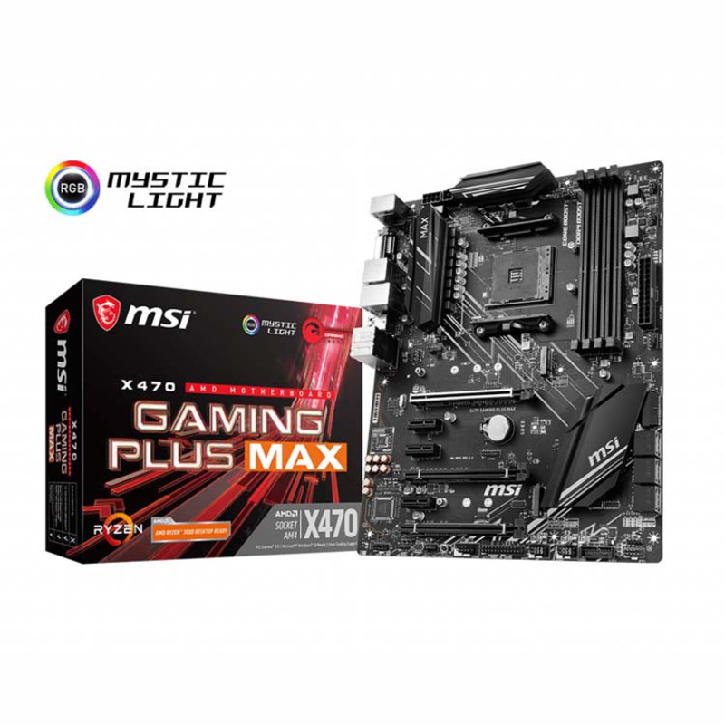 MSI X470 GAMING PLUS MAX Socket AM4 - Placa Base