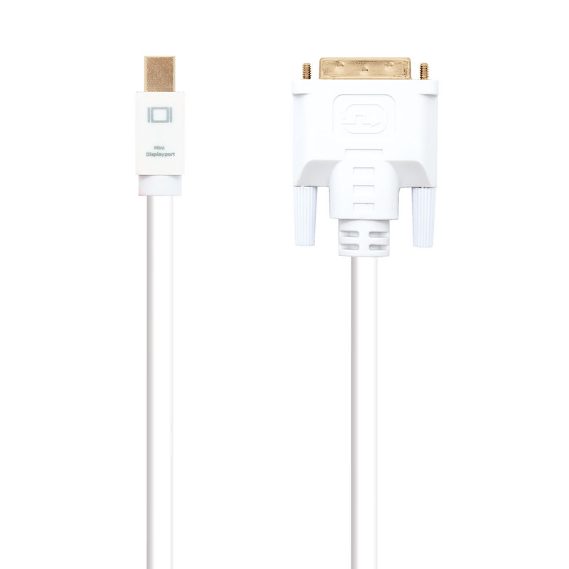 Nano Cable Conversor Mini DP a DVI Blanco 2m - Cable DVI