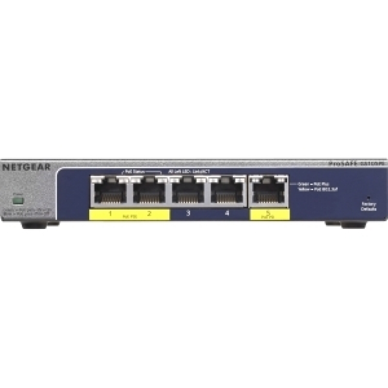 Netgear ProSafe GS105PE 5 Puertos 10/100/1000 CPNT - Switch