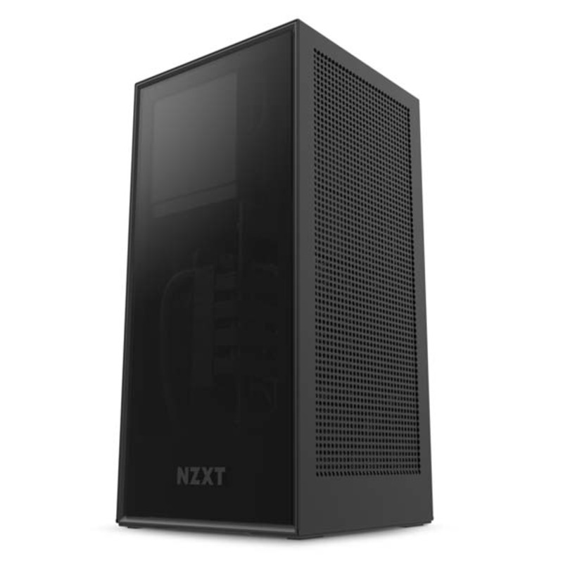 NZXT H1 Negro + PSU SFX-L 80 Plus Gold 650W Modular - Caja/Torre