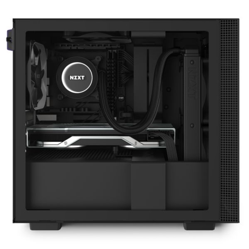 NZXT H210 Cristal Templado / Negro/Negro - Caja/Torre