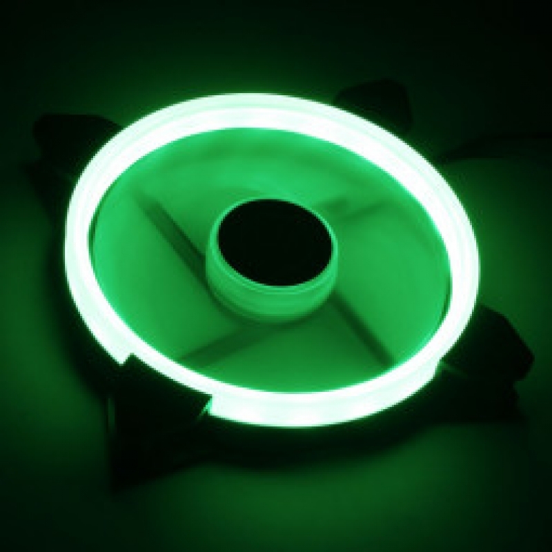 Raijintek Iris 14 Rainbow RGB LED Dual Pack + Controlador - Ventilador 14 cm