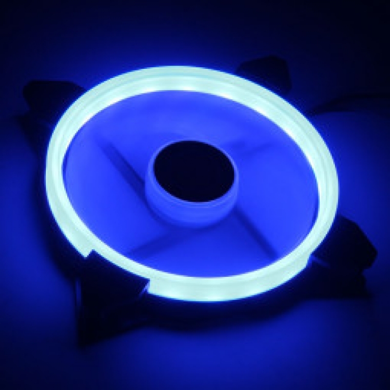 Raijintek Iris 14 Rainbow RGB LED Dual Pack + Controlador - Ventilador 14 cm