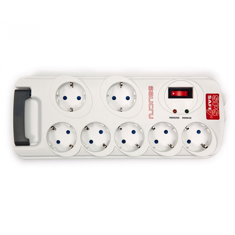 Salicru SPS Safe 7 2300W 7 Tomas Schuko - Regleta