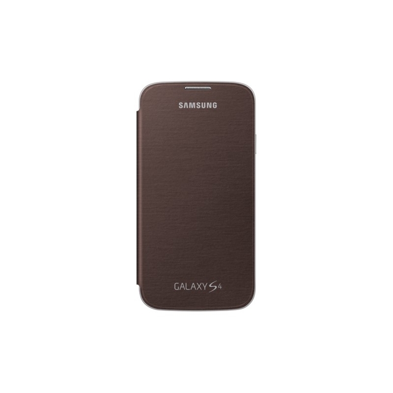 Funda Samsung Galaxy S4 Con Tapa Marrón