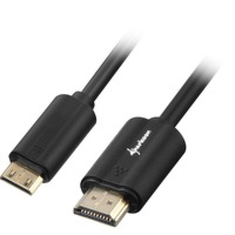 Sharkoon Cable HDMI a HDMI Mini 2.0 4K 2m Negro - Cable HDMI