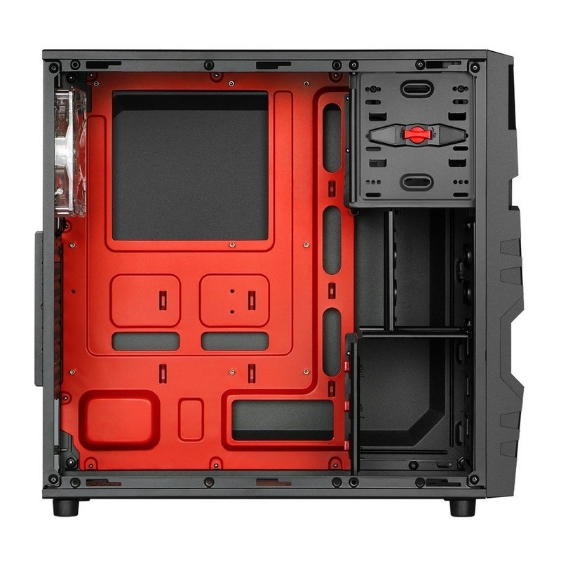 Sharkoon VG5-W Roja - Caja/Torre