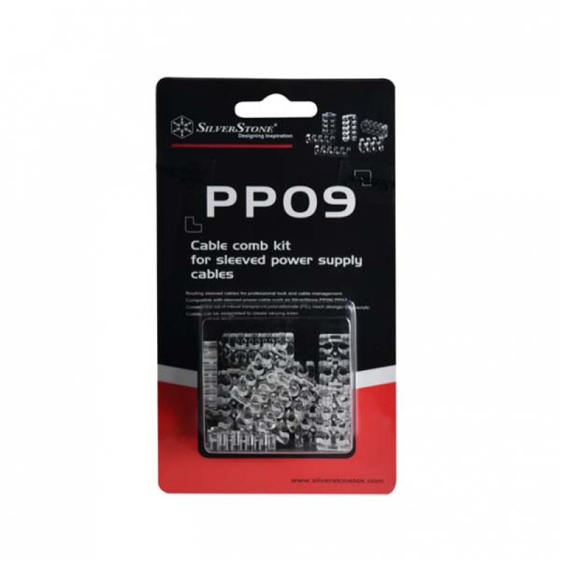 SilverStone SST-PP09 Transparente - Organizador
