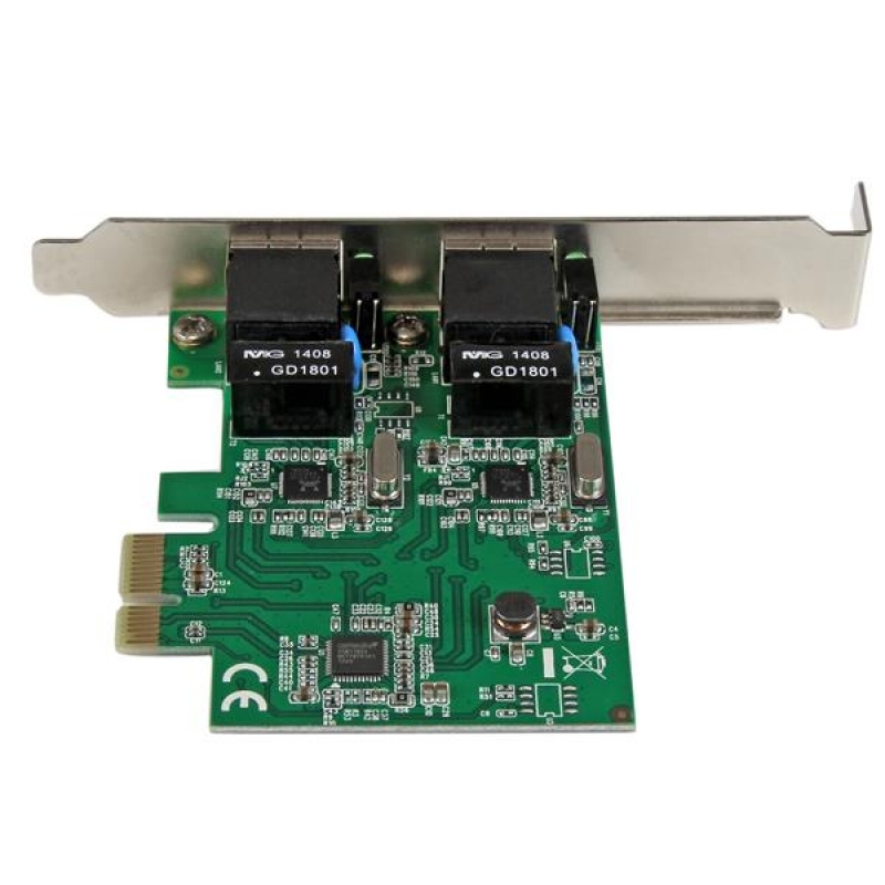 Startech Adaptador PCI-E 2 Puertos Gigabit - Tarjeta de Red