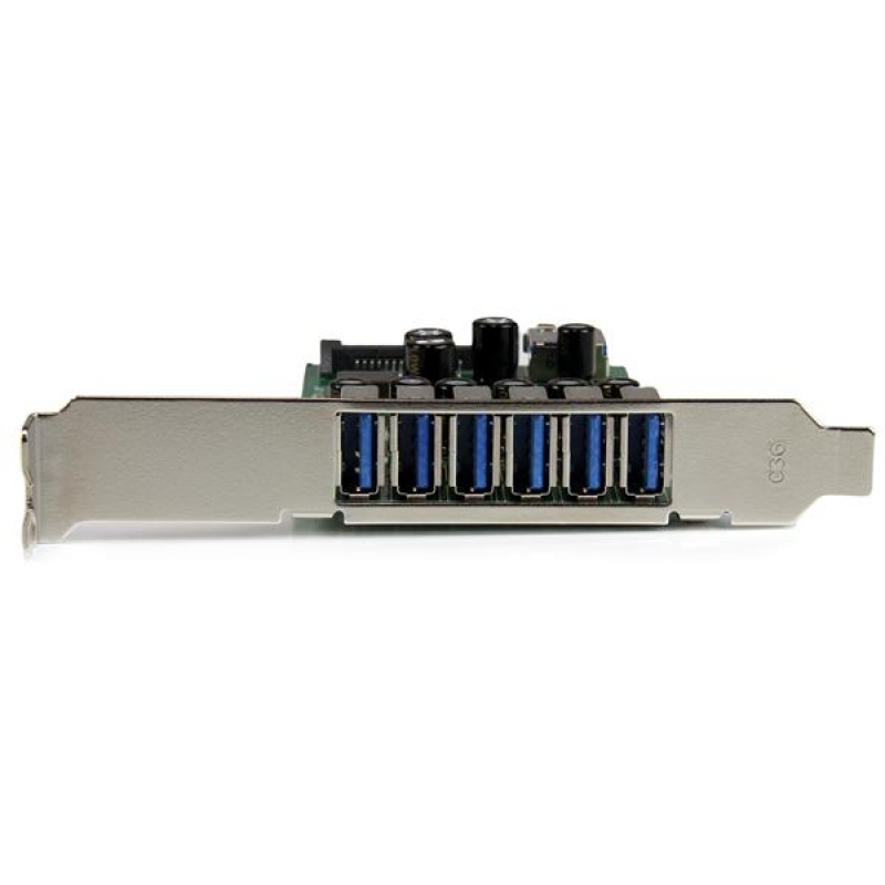 Tarjeta PCI Startech Adaptador PCI Express 7 Puertos USB 3.0