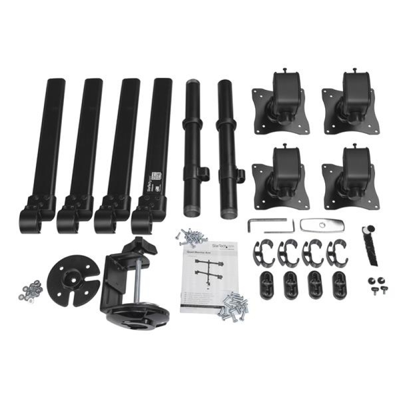 Startech Brazo Escritorio Articulado Soporte 4 Monitores - Soporte