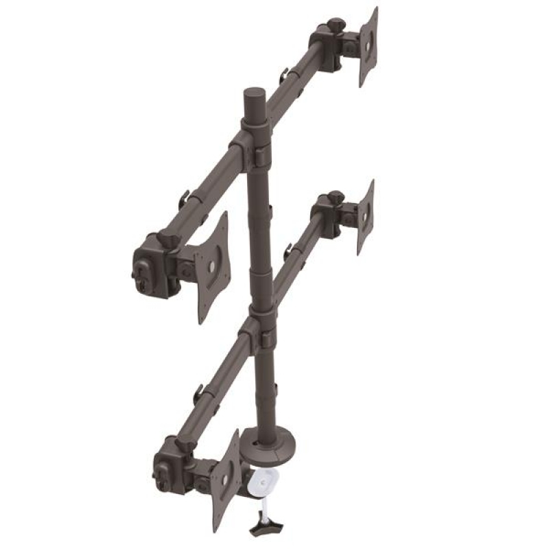 Startech Brazo Escritorio Articulado Soporte 4 Monitores - Soporte