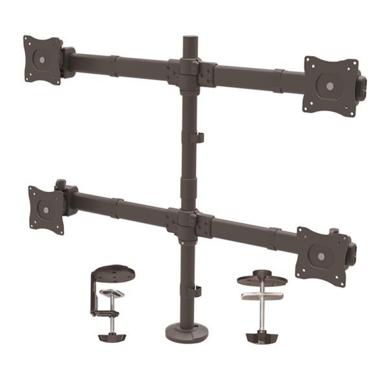 Startech Brazo Escritorio Articulado Soporte 4 Monitores - Soporte
