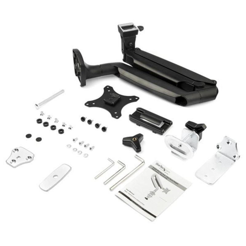 StarTech Brazo Soporte Monitor Escritorio / Servicio Pesado / Negro / 32 pulgadas VESA - Soporte Monitor
