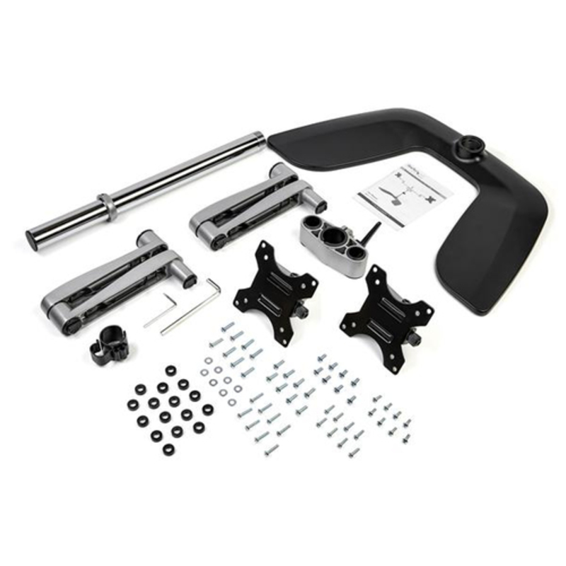 StarTech Brazo Soporte VESA Articulado Para 2 Monitores de Hasta 32 pulgadas - Soporte Monitor