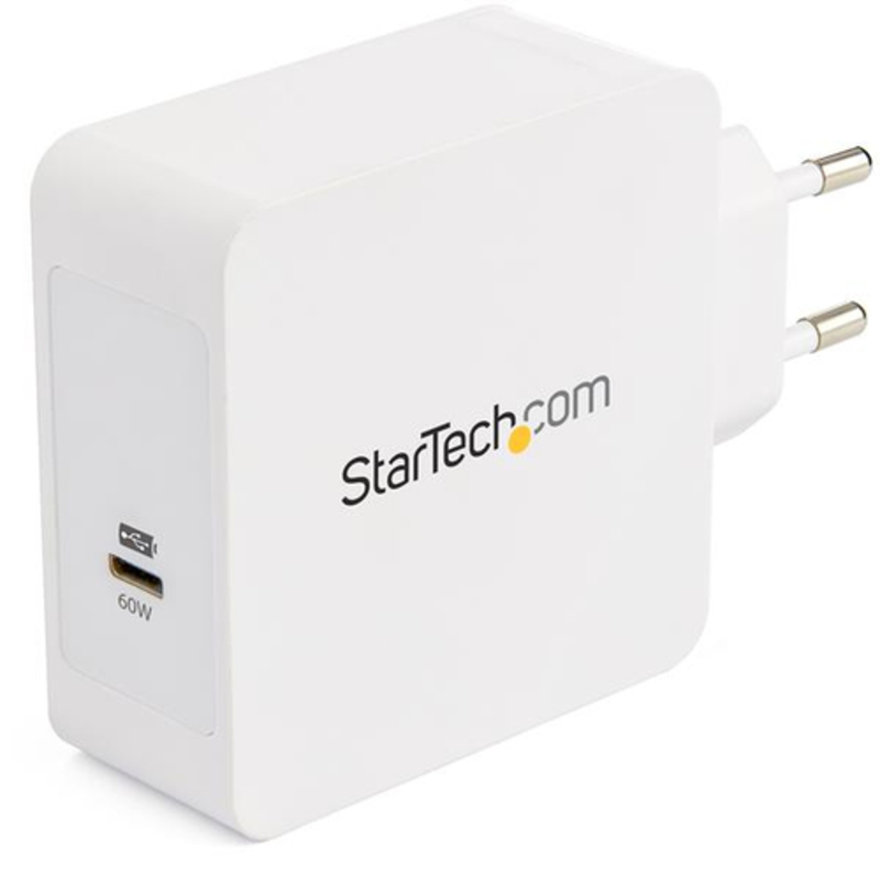 Cargador StarTech Cargador Pared USB-C?60W Alimentación PD