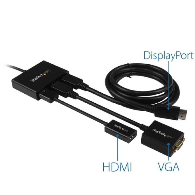 Startech Concentrador MST DisplayPort a 3x DisplayPort - Adaptador