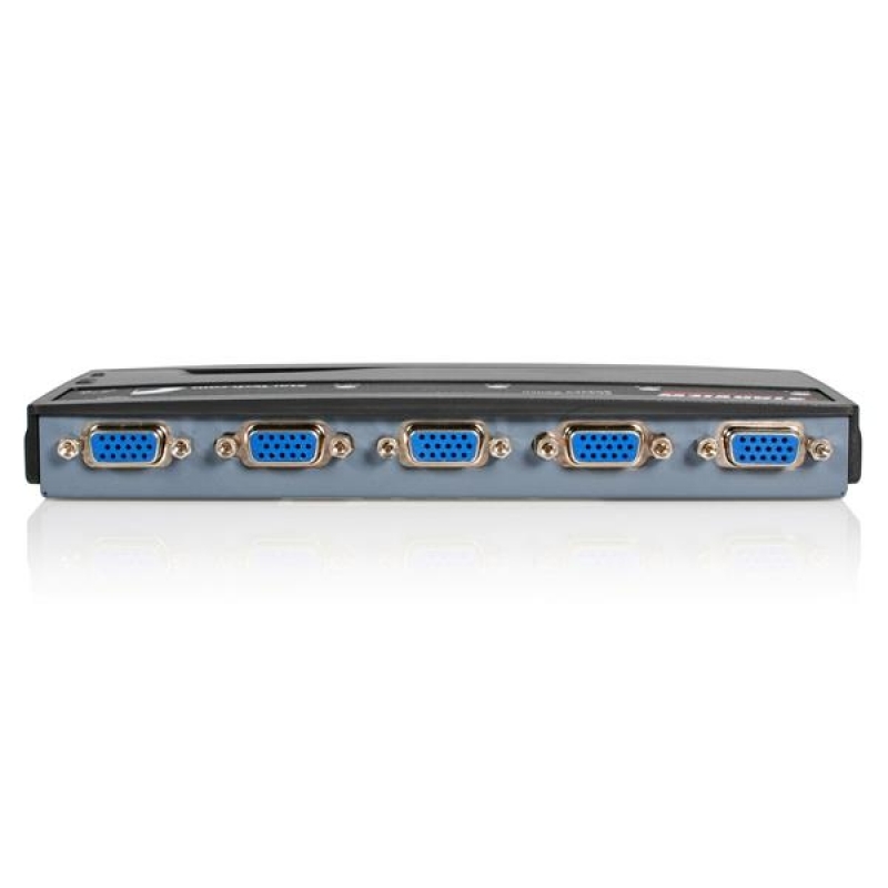 Startech Conmutador Switch KVM 4 Puertos Vídeo VGA PS/2 con Cables - 1920x1440 - Juego Conmutador