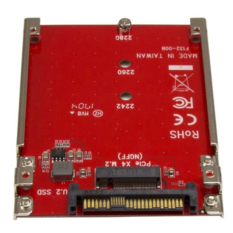 Startech Conversor PCI Express M.2 a U.2 SFF8639 Para SSD NVMe M.2 - Tarjeta Adaptador