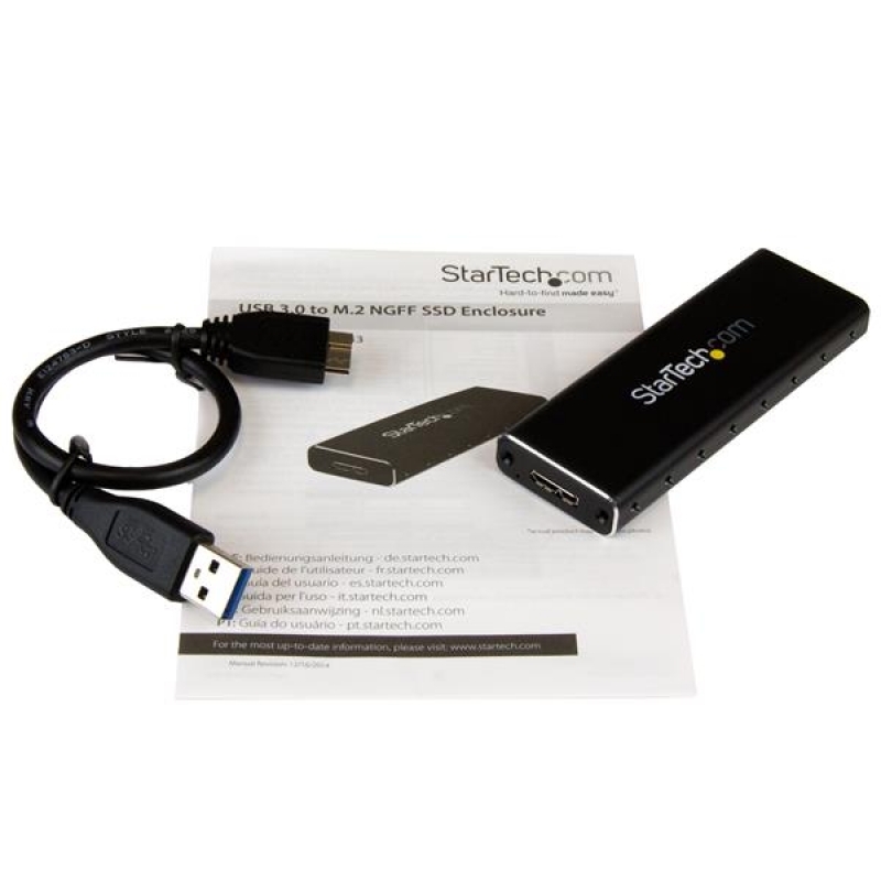Startech Conversor SSD M.2 a USB 3.0 UASP - Adaptador SSD