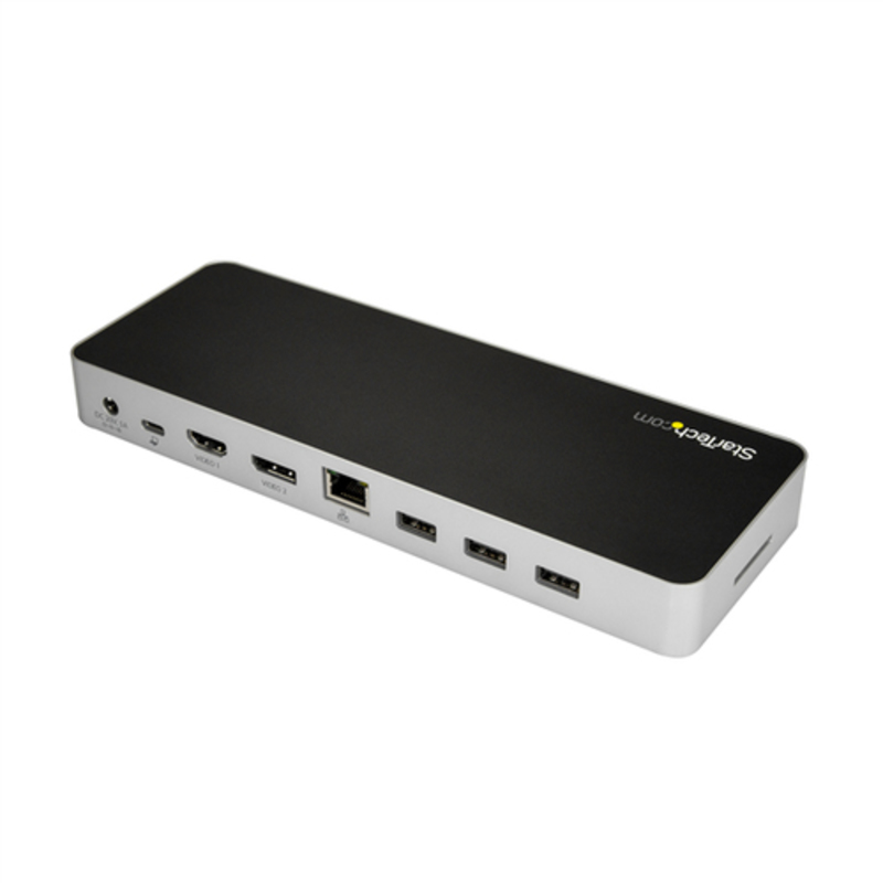 StarTech Dock USB C de Vídeo Doble 4K Windows o Mac - Dock Station