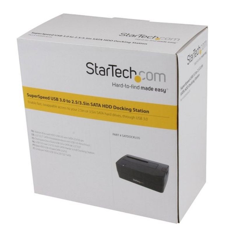 StarTech Estación de conexión USB 3.0 - Dock