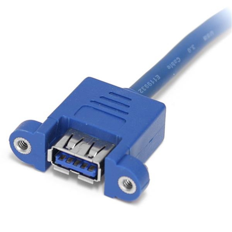 Startech Extrensor USB 3.0 2x 0.5m Azul - Cable USB