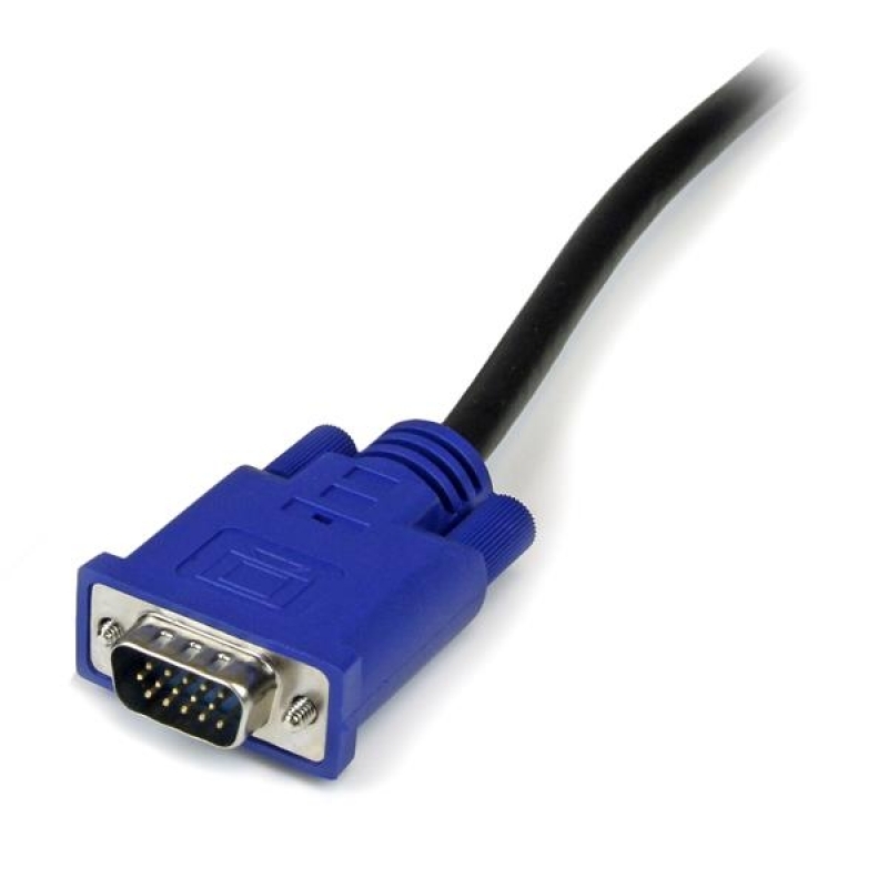 Startech KVM 3 m Ultra Delgado VGA USB HD15 - Cable
