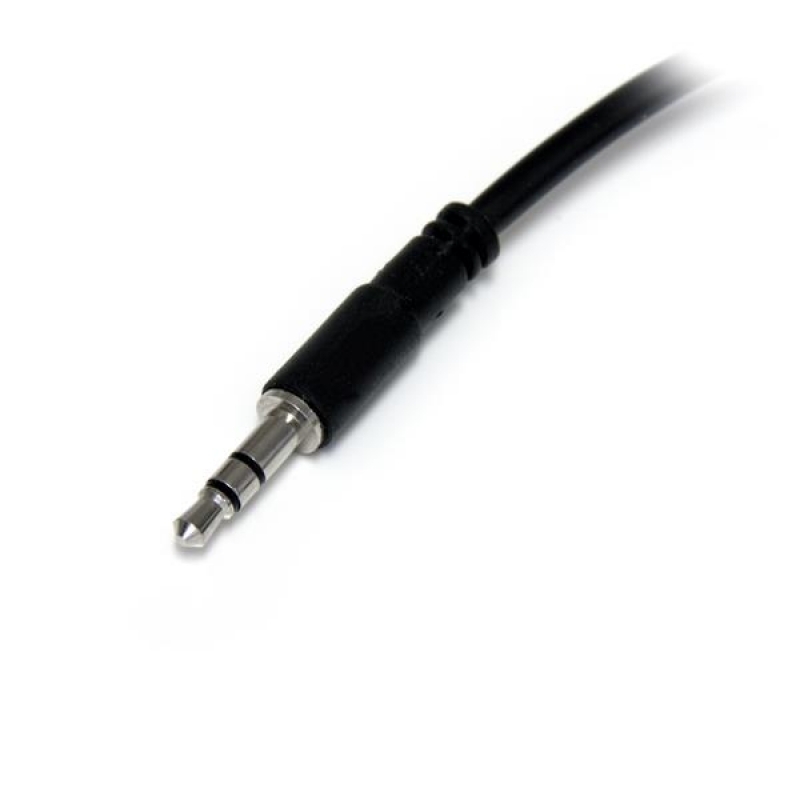 Startech Mini-Jack 3.5mm 3 Pines Macho a 2x Mini-Jack 3 Pines Hembra - Adaptador Divisor