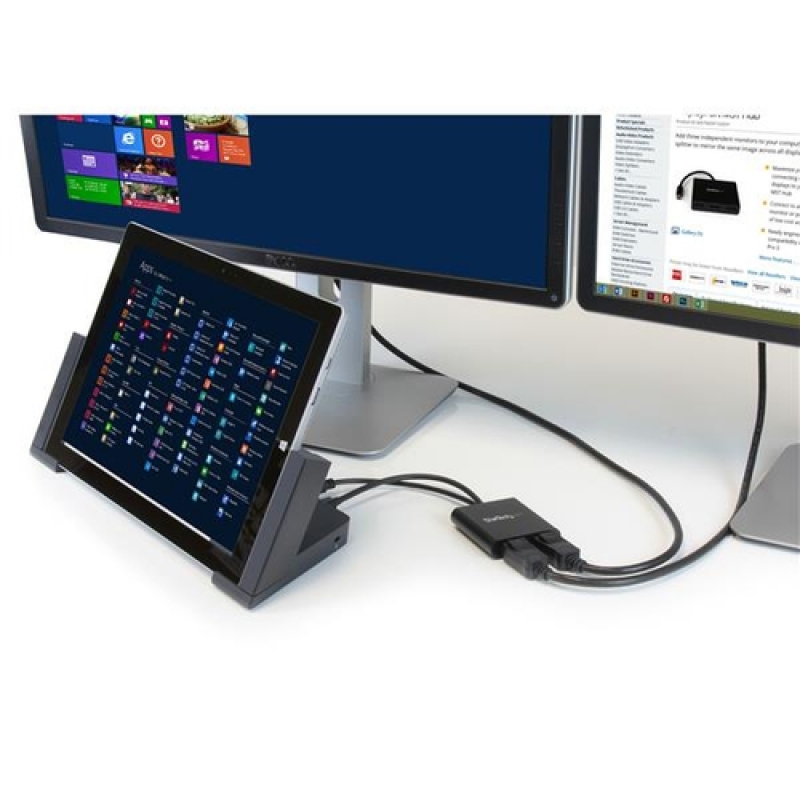 Startech Multiplicador Mini DP a 2 Puertos DisplayPort - Adaptador