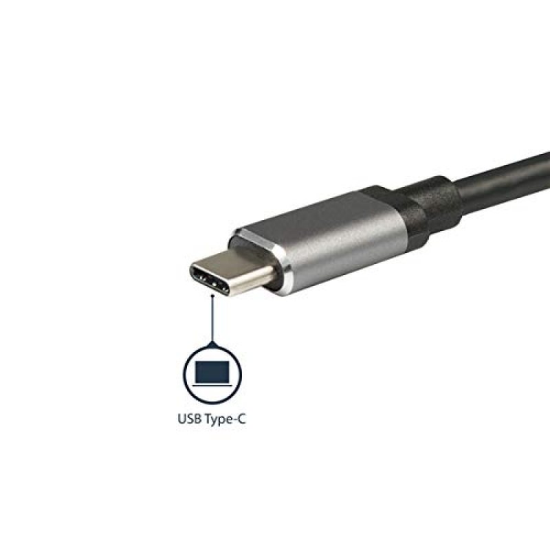 StarTech Multipuertos USB Tipo C a HDMI 4K - Lector SD - 2xA 1xC - PD 3.0 - Adaptador