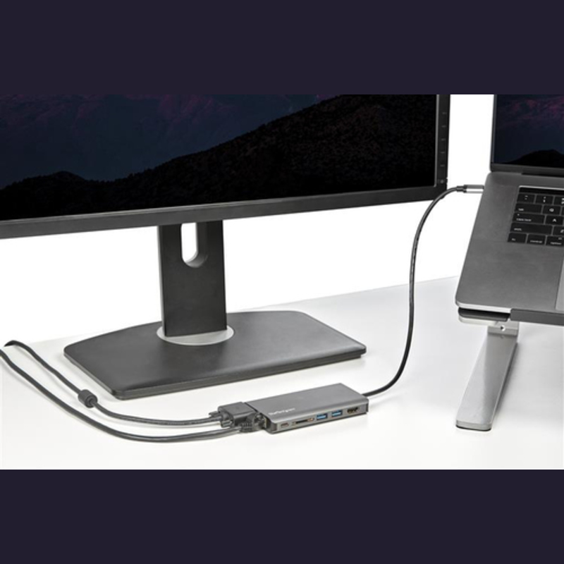 StarTech Multipuertos USB-C Con HDMI 4K o VGA - Adaptador