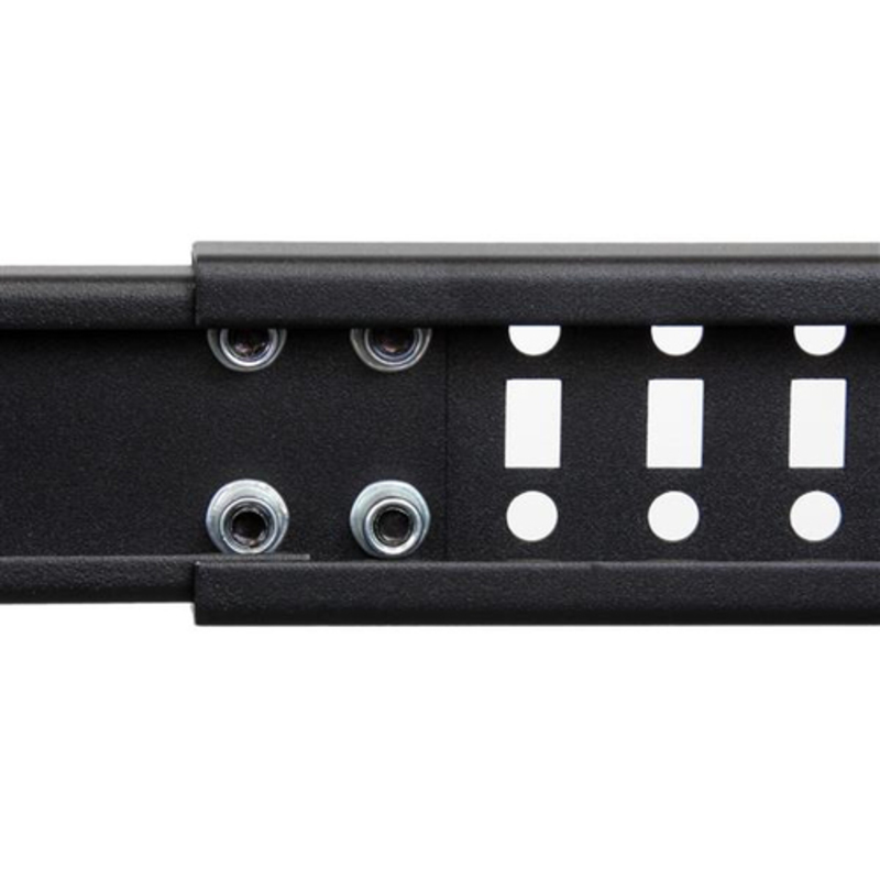 StarTech Rack de Marco Abierto con Profundidad Ajustable de 4 Columnas 25U - Rack de Marco