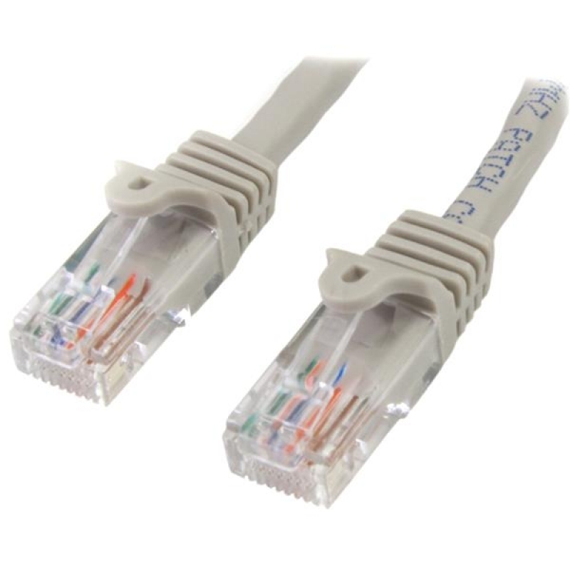 Startech RJ45 Cat.5e UTP Fast Ethernet 2m Gris - Cable Red