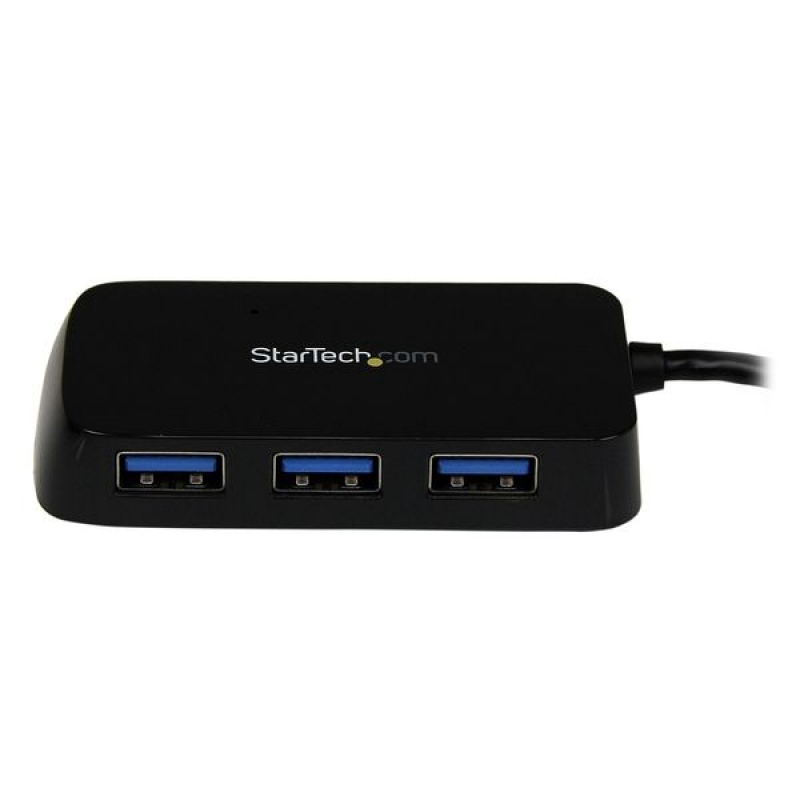 StarTech USB 3.0 Super Speed 4 Puertos Negro - Hub