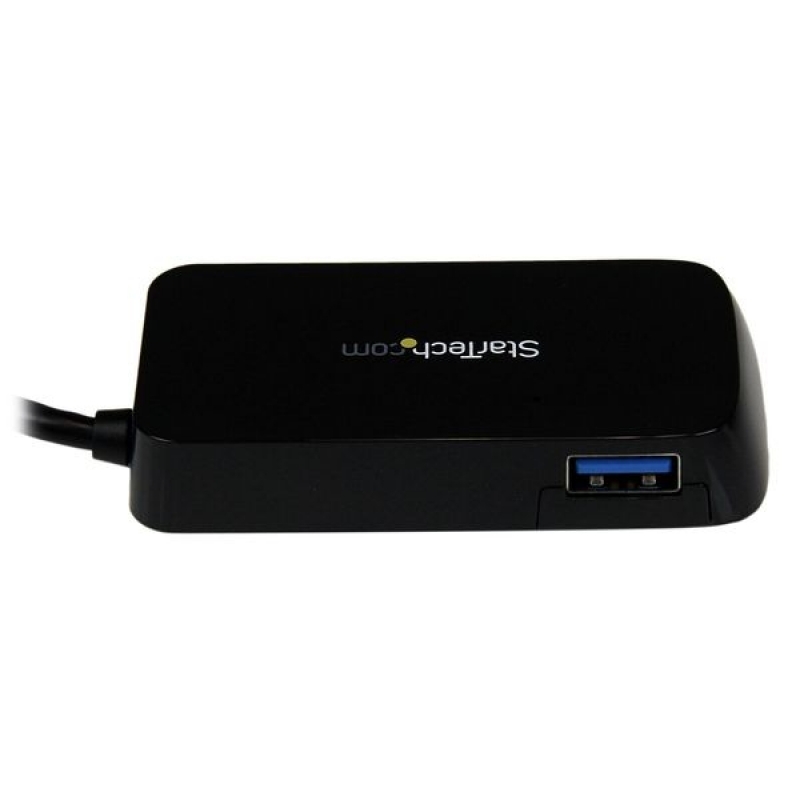 StarTech USB 3.0 Super Speed 4 Puertos Negro - Hub