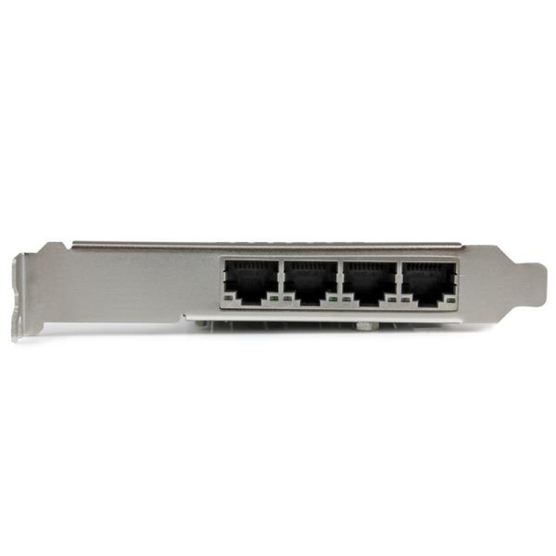Adaptador de Red Startech Tarjeta de Red PCI Express x4 Ethernet Gigabit con 4 Puertos RJ45